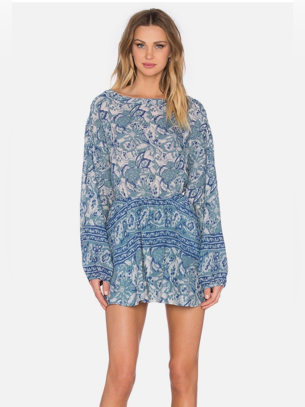 Free People Silver Sun Mini Dress - Picture 9 of 15